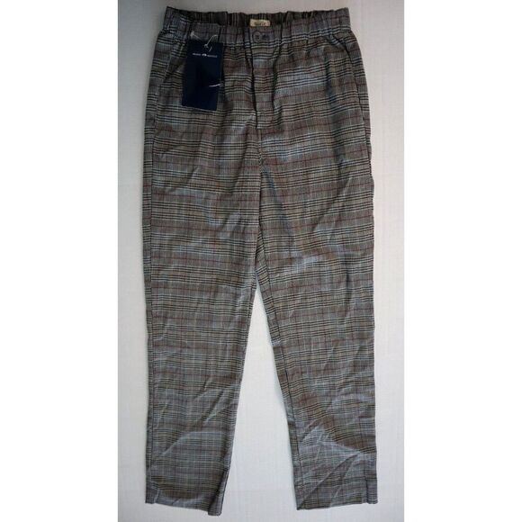 John Galt x Brandy Melville MW760 Women's One Size EUR 35 Gray Plaid Dress Pants - Picture 1 of 11